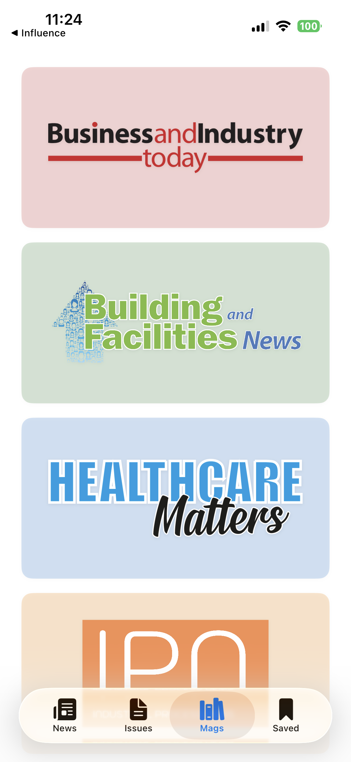 Industry Insights Mobile App